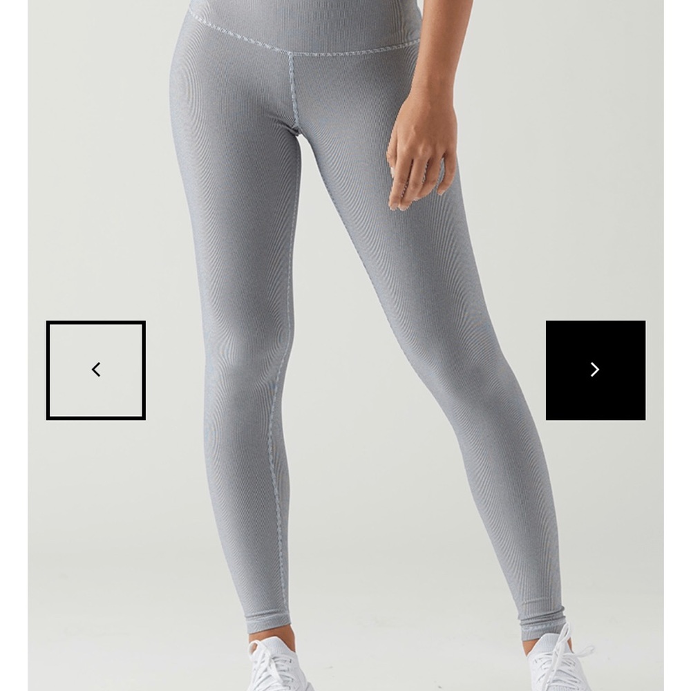 NWOT Glyder XXS High Power Vertical Stripe Legging